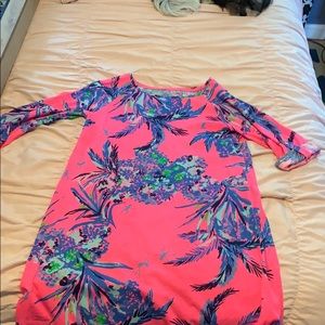 Lilly Pulitzer girls XL 3/4 sleeve dress